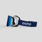 ANIMØ Bluebird blauwe skibril magnetische lens| blaue Skibrille Wechselglas