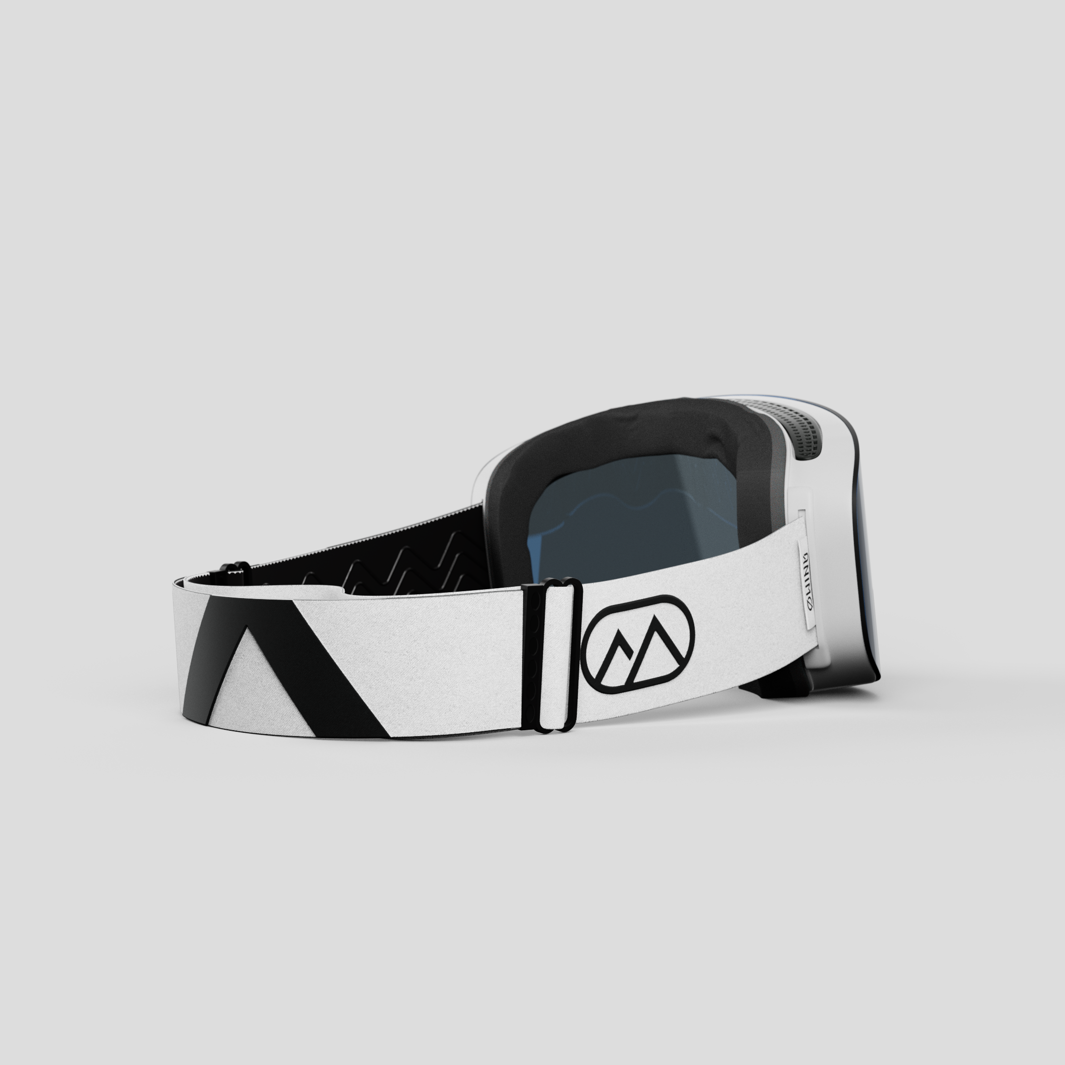 ANIMØ Icebear witte skibril dames heren | weiße Skibrille Damen Herren