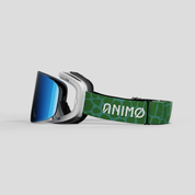 ANIMØ Turtle groene skibril magnetische lens | grüne Skibrille