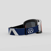 ANIMØ Bluebird blauwe skibril dames heren | blaue Skibrille Damen Herre