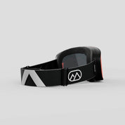 ANIMØ Black Mamba zwarte skibril dames heren | schwarze Skibrille Damen Herren