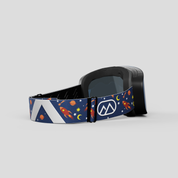 ANIMØ Rocket blauwe skibril kind | Skibrille blau Kind