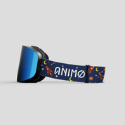 ANIMØ Rocket kinder skibril blauw | Kinderskibrille blau