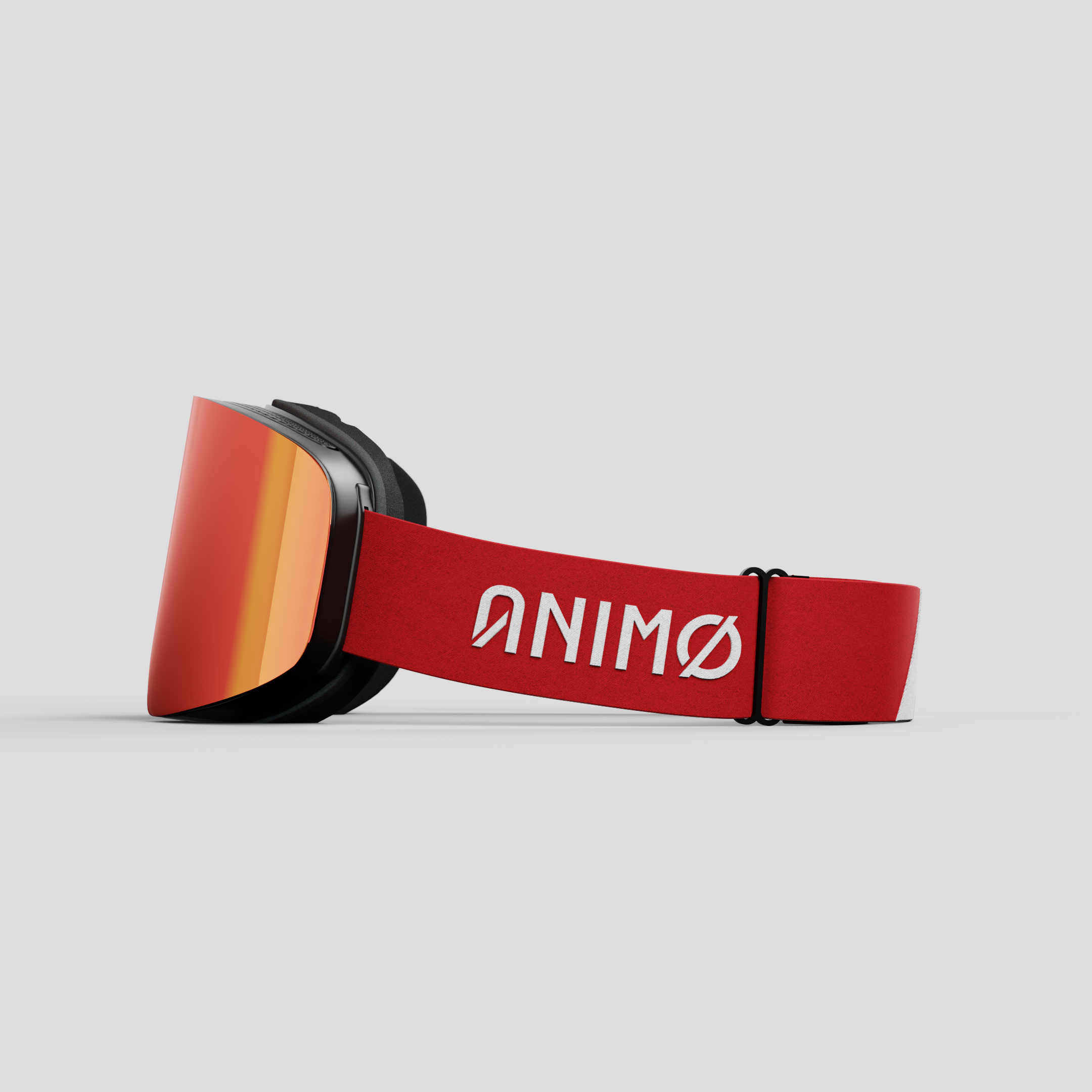 ANIMØ Red Panda anti-fog rood | Skibrille rot Anti-Fog