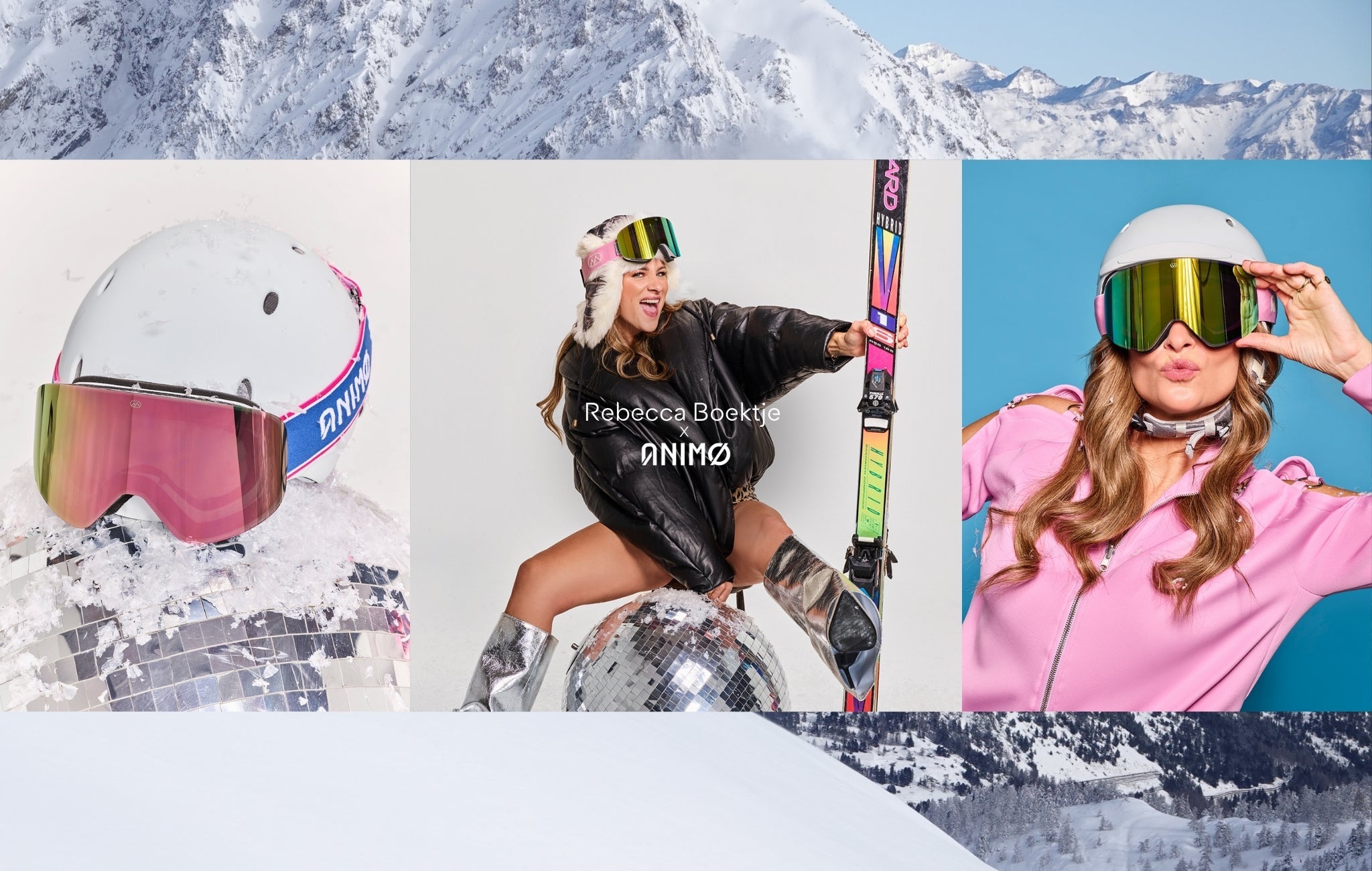 Skibril REBECCA BOEKTJE x ANIMØ