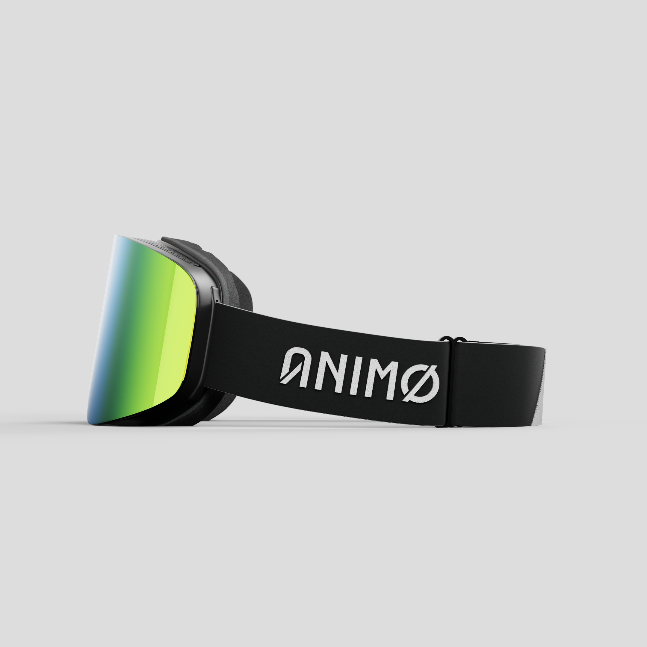 ANIMØ Black Mamba anti-fog zwart | Skibrille schwarz Anti-Fog