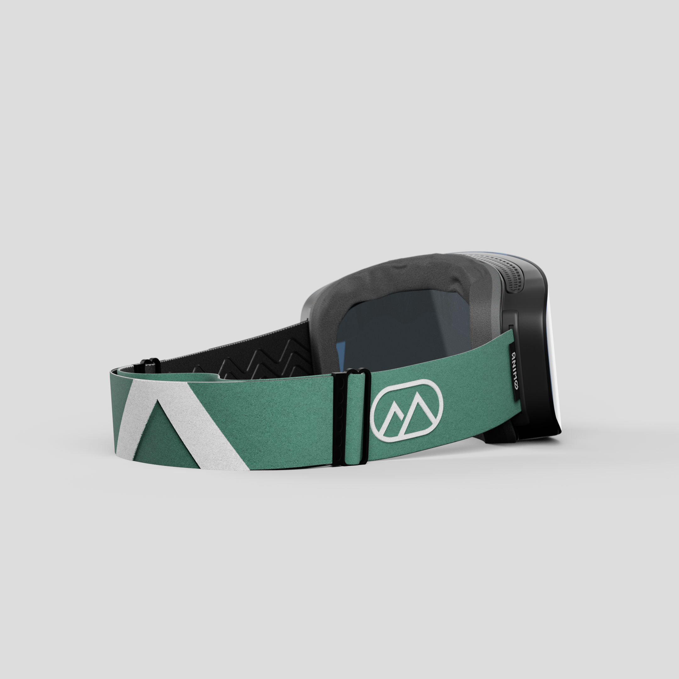 ANIMØ Gecko groene skibril dames heren | grüne Skibrille Damen Herren