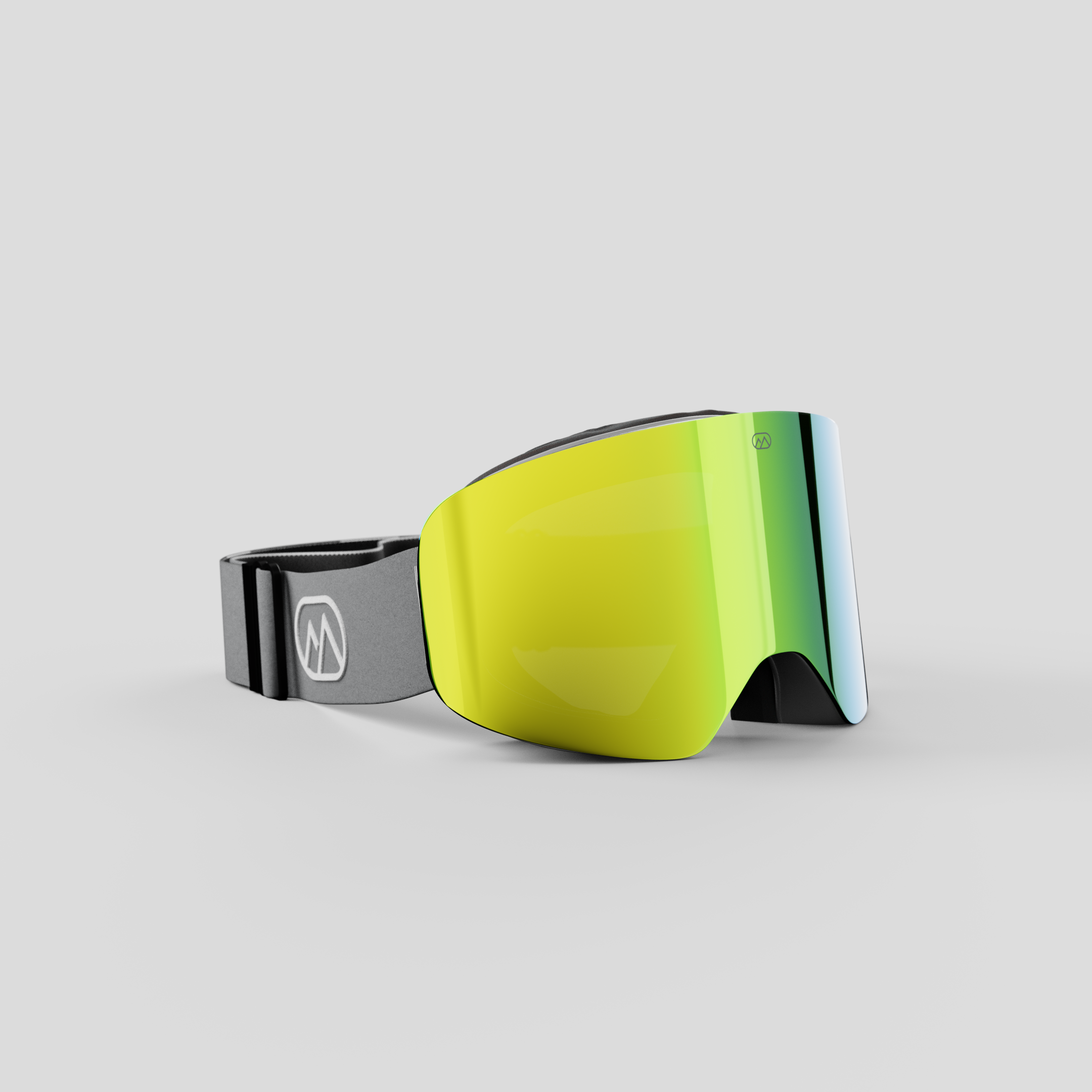 ANIMØ Hippo UV-bescherming grijs | UV-Schutz Skibrille grau