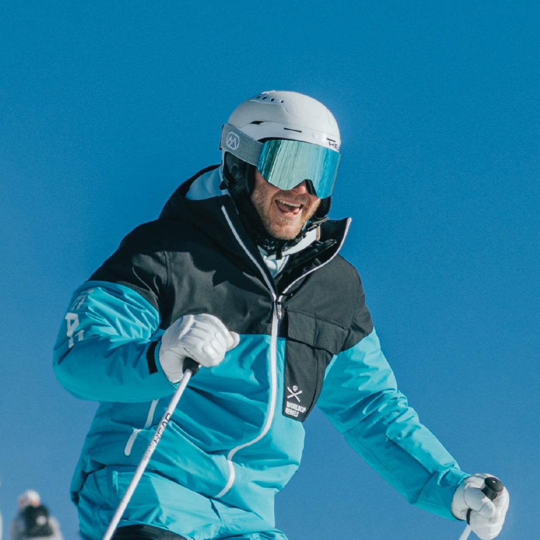 ANIMØ The Swordfish skibril met blauwe lens | The Swordfish Skibrille mit blauer Linse