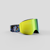 ANIMØ Bumblebee UV-bescherming bloemen | UV-Schutz Skibrille blumen