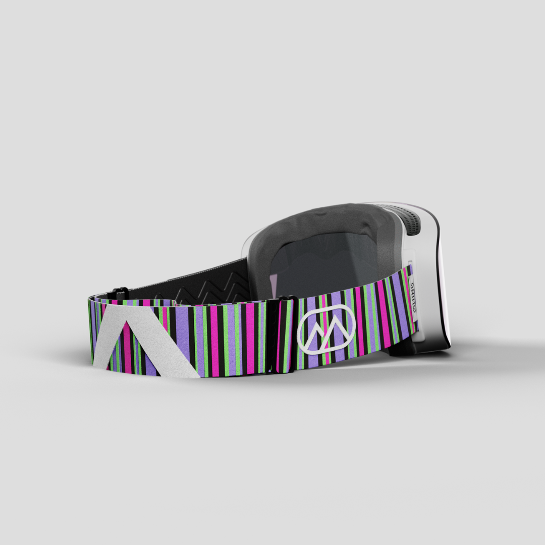 ANIMØ Chameleon streepjes skibril dames heren | streifen Skibrille Damen Herren