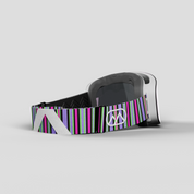 ANIMØ Chameleon streepjes skibril dames heren | streifen Skibrille Damen Herren