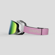 ANIMØ Pink Parrot roze-groene skibril magnetische lens | rosa-grüne Skibrille Wechselglas
