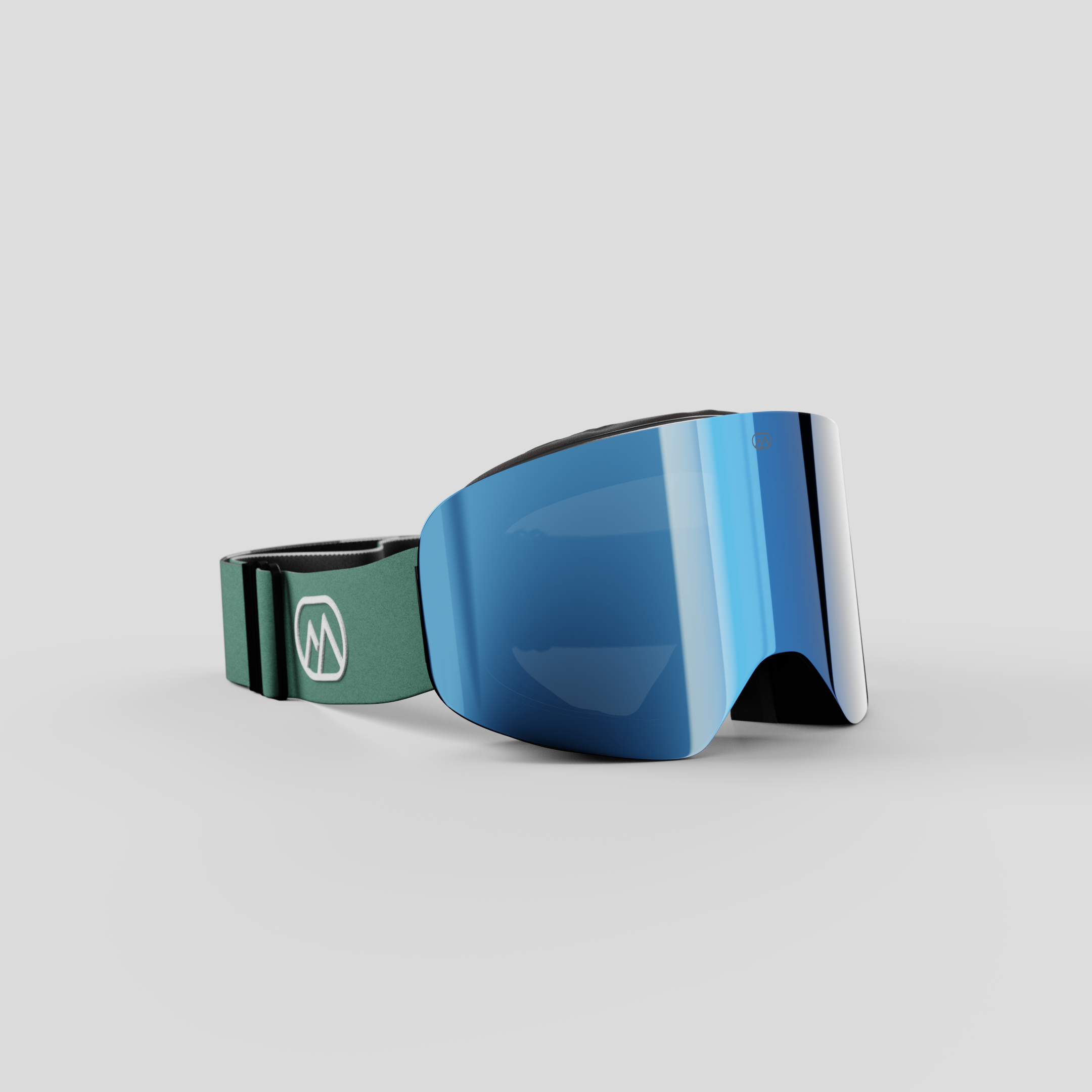 ANIMØ Gecko UV-bescherming groen | UV-Schutz Skibrille Grün