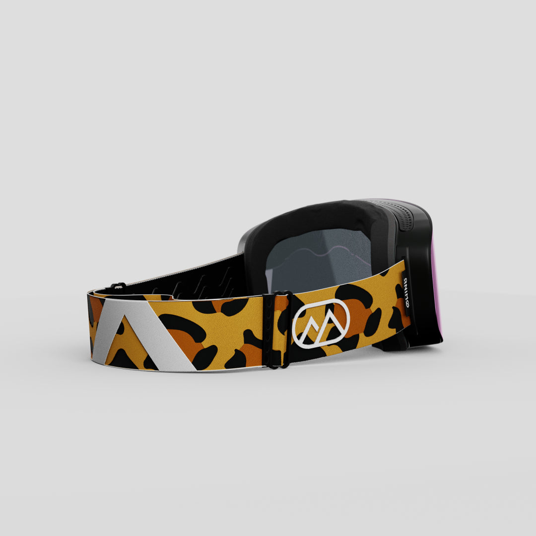 ANIMØ Leopard skibril dames heren | Skibrille Damen Herren