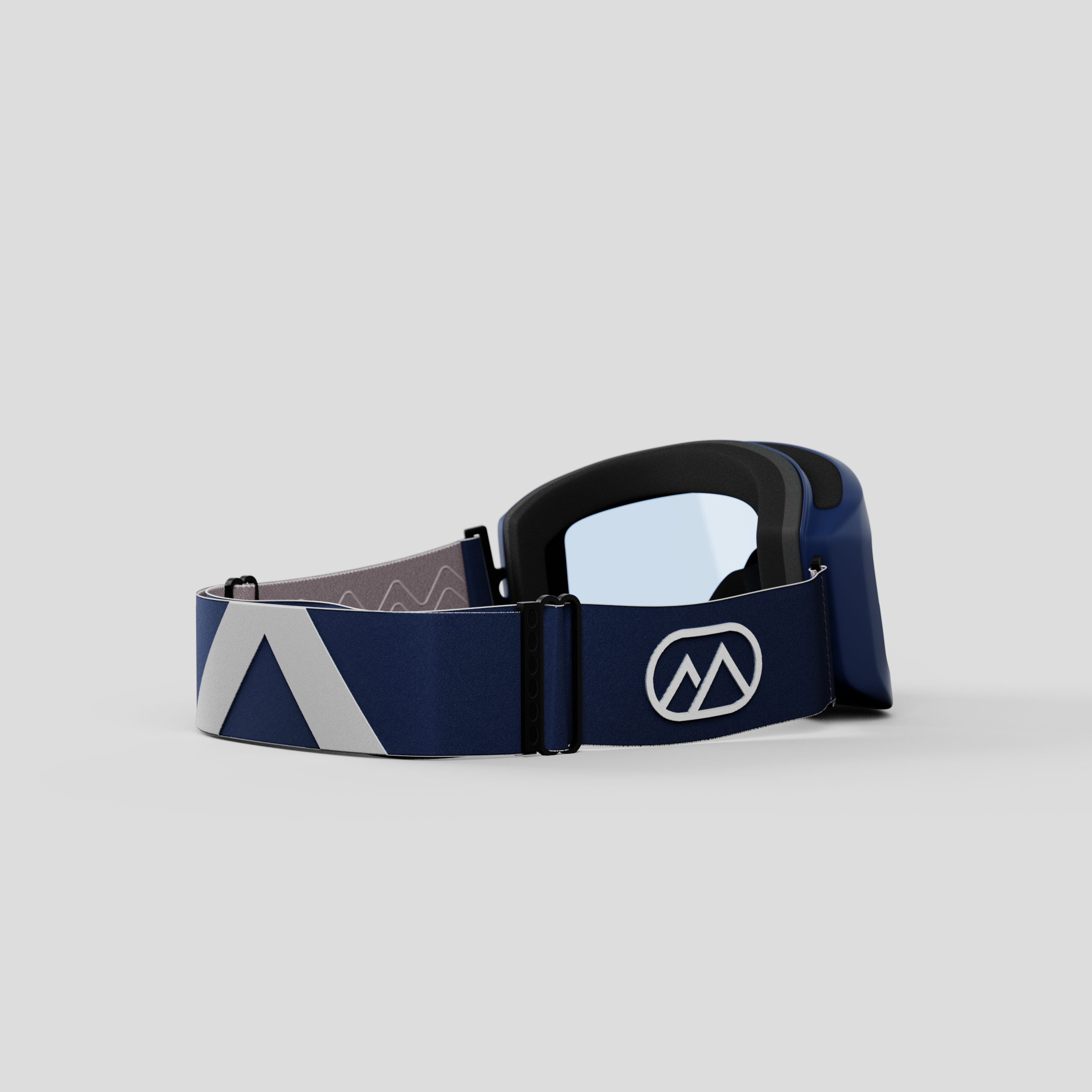 ANIMØ Bluebird blauwe skibril kind | Skibrille blau Kind