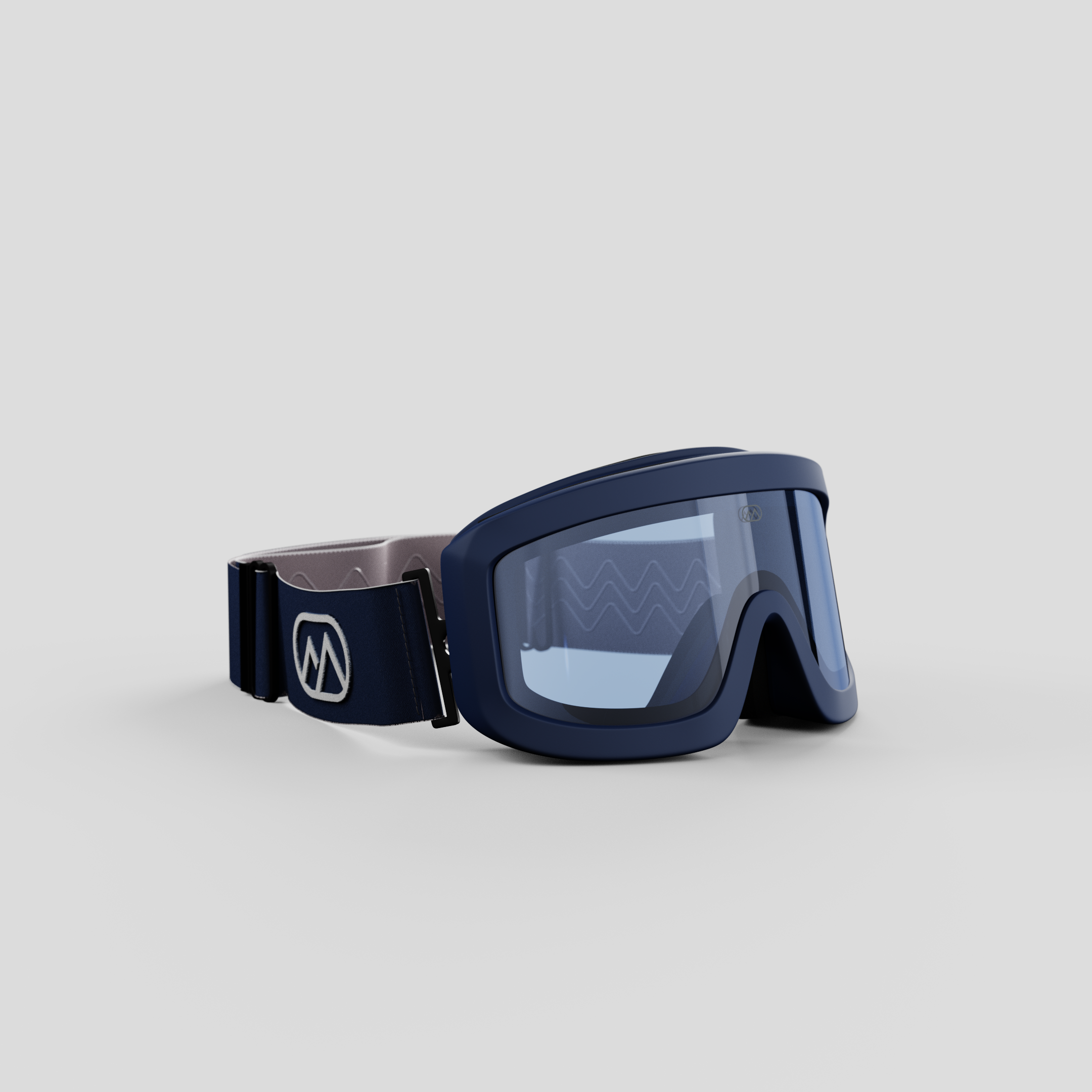 ANIMØ Bluebird skibril kinderen blauw | Skibrille Kinder blau