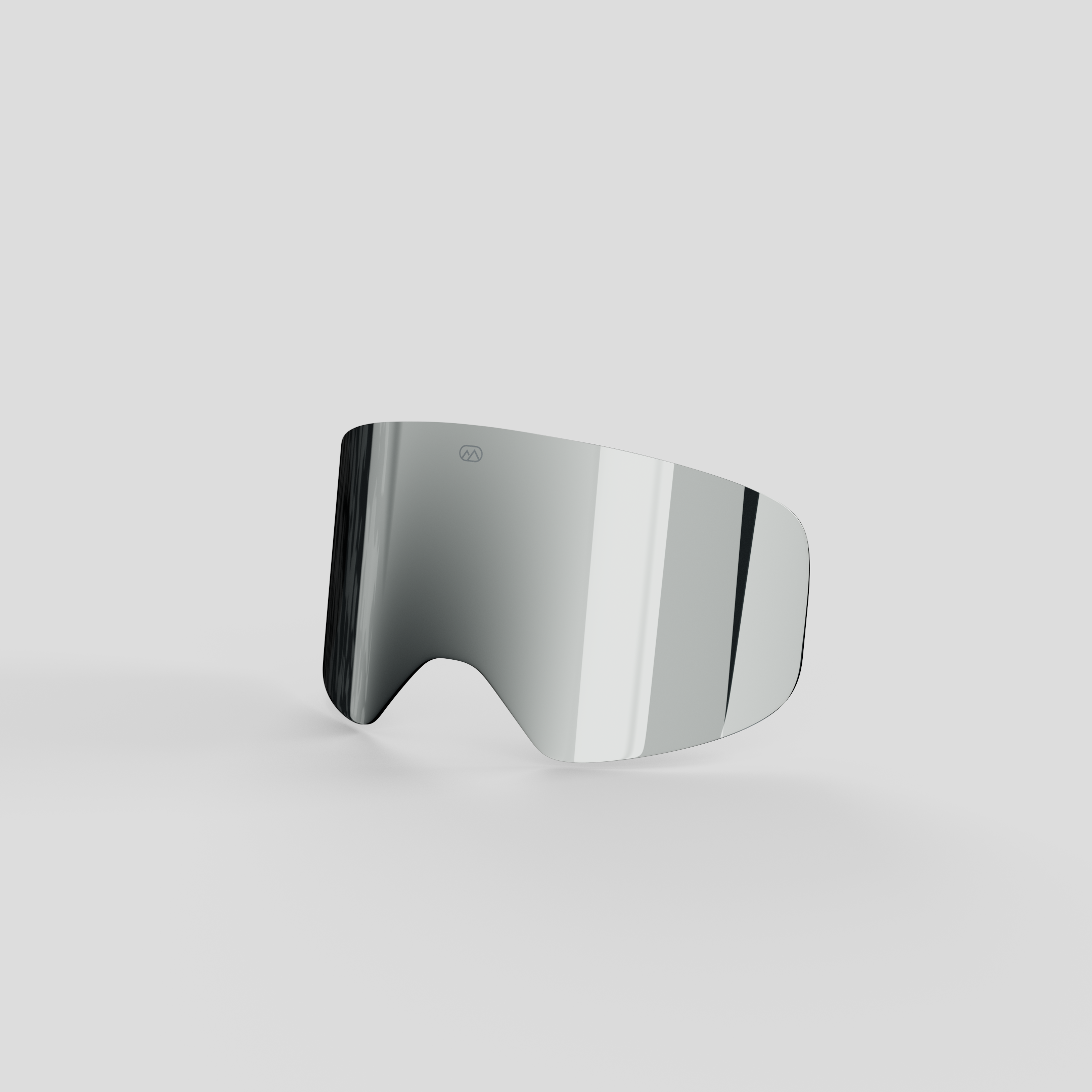 ANIMØ skibril grijze lens | Skibrille Glas grau