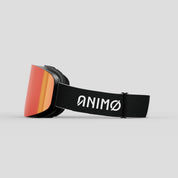 ANIMØ Black Mamba anti-fog zwart | Skibrille schwarz Anti-Fog