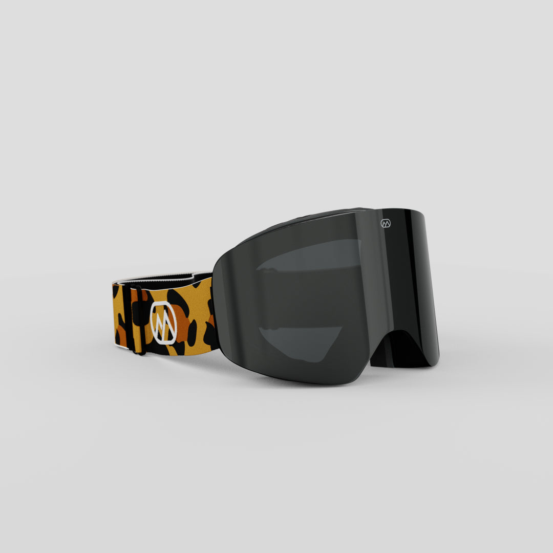Skibril dames#lenskleur_zwart