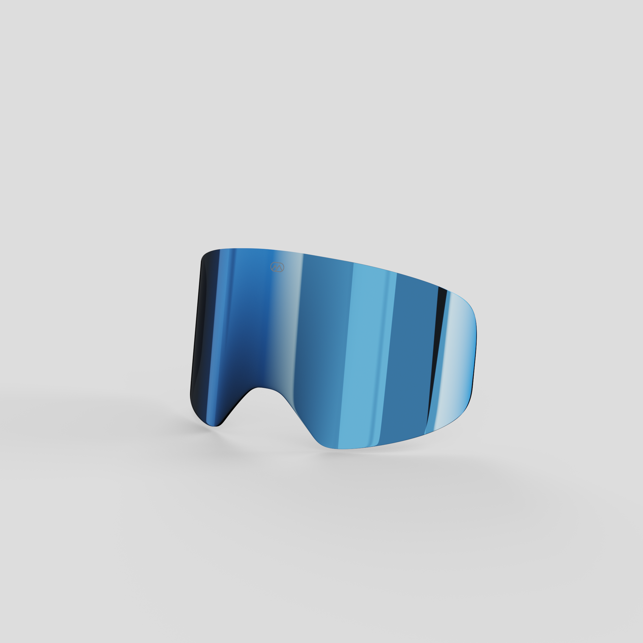 ANIMØ skibril blauwe lens | Skibrille Glas blau