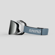 Skibril grijs#lenskleur_zilver